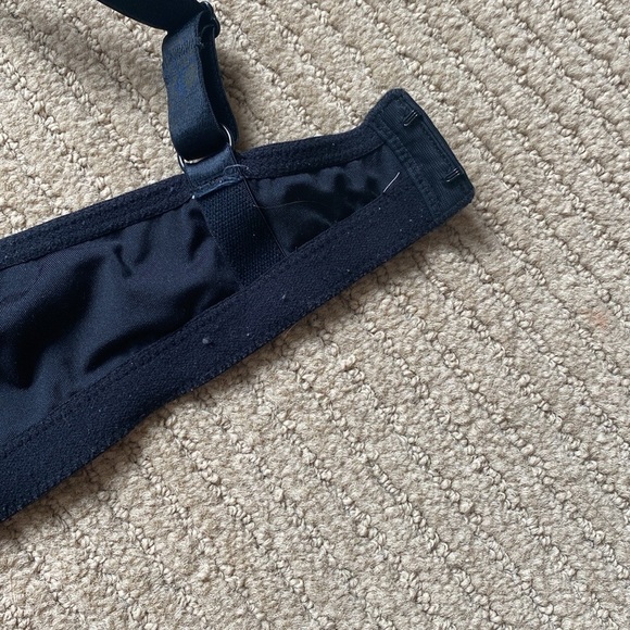 La Vie En Rose Bralette, XL, Black - Picture 5 of 12
